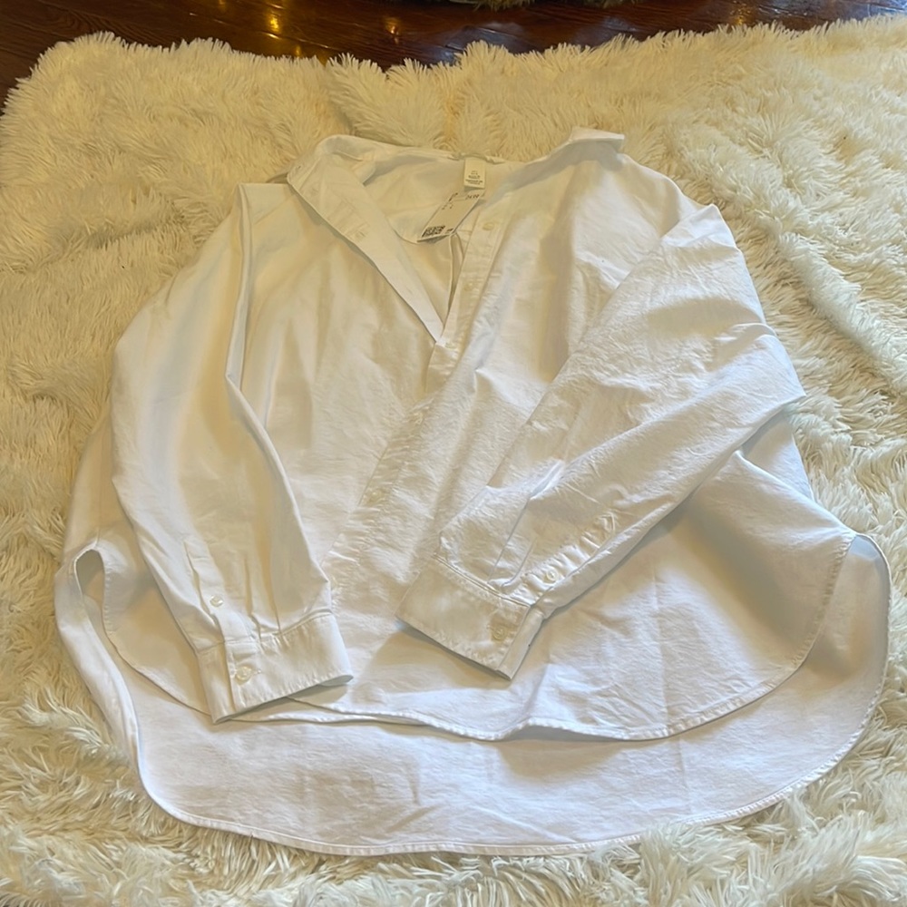 H&M Long Sleeve Womens Button Down